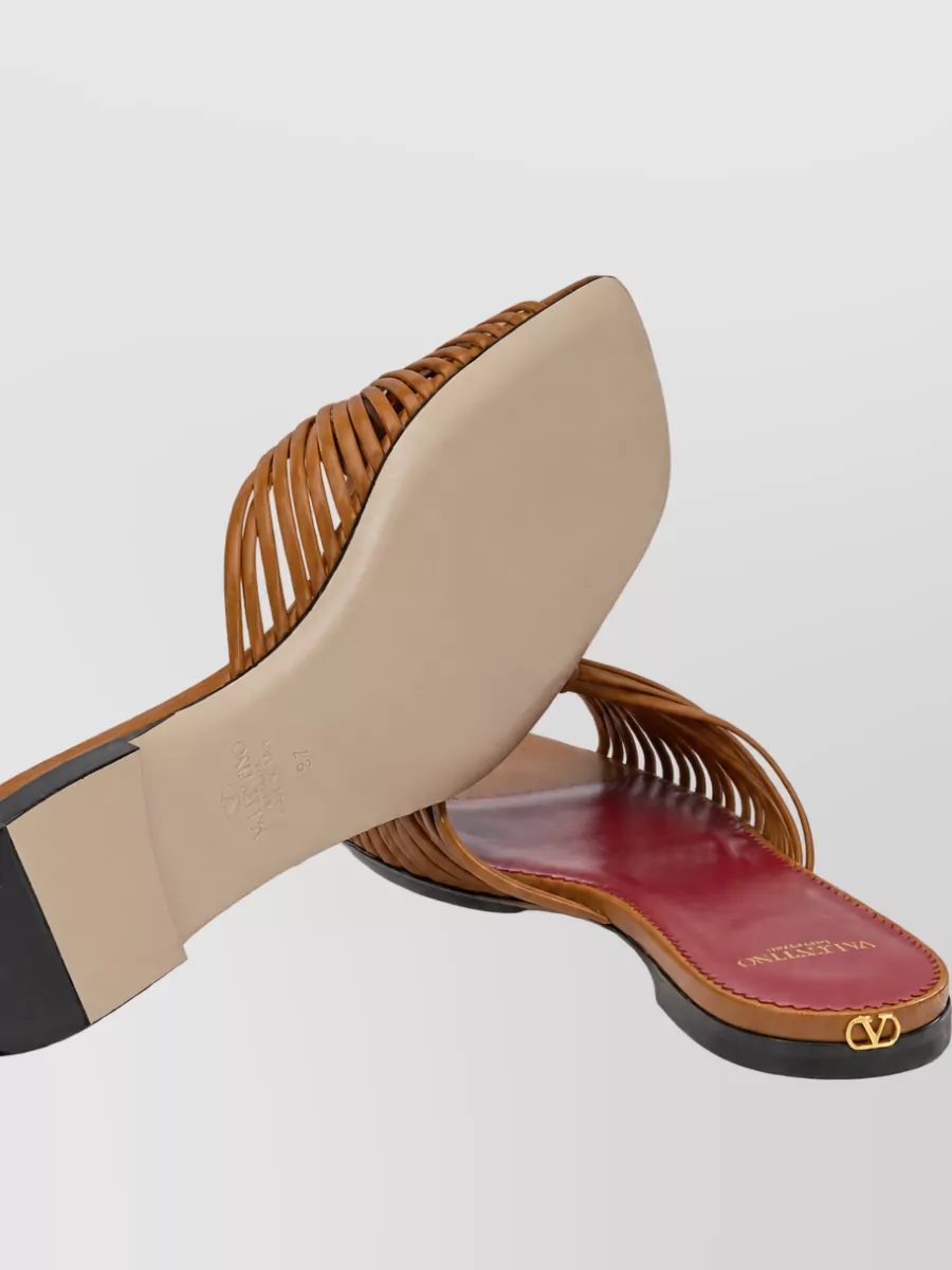 Valentino Garavani Leather Mules