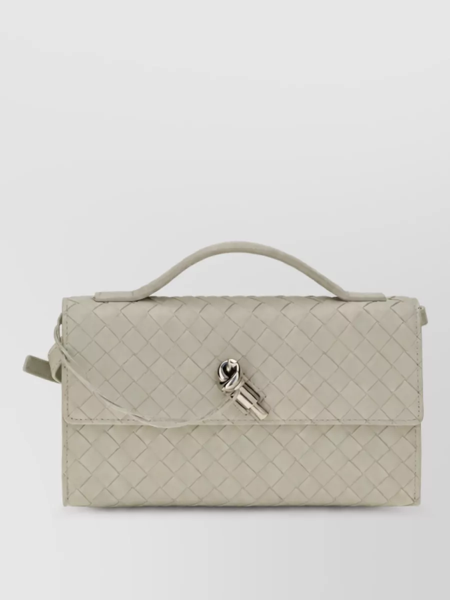 Bottega Veneta Andiamo Lamb Leather Shoulder Bag
