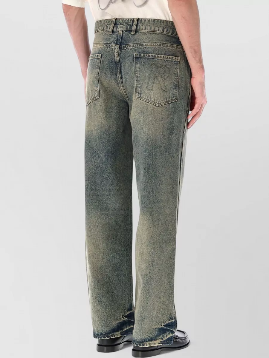 Represent Denim Baggy Straight-Leg Trousers