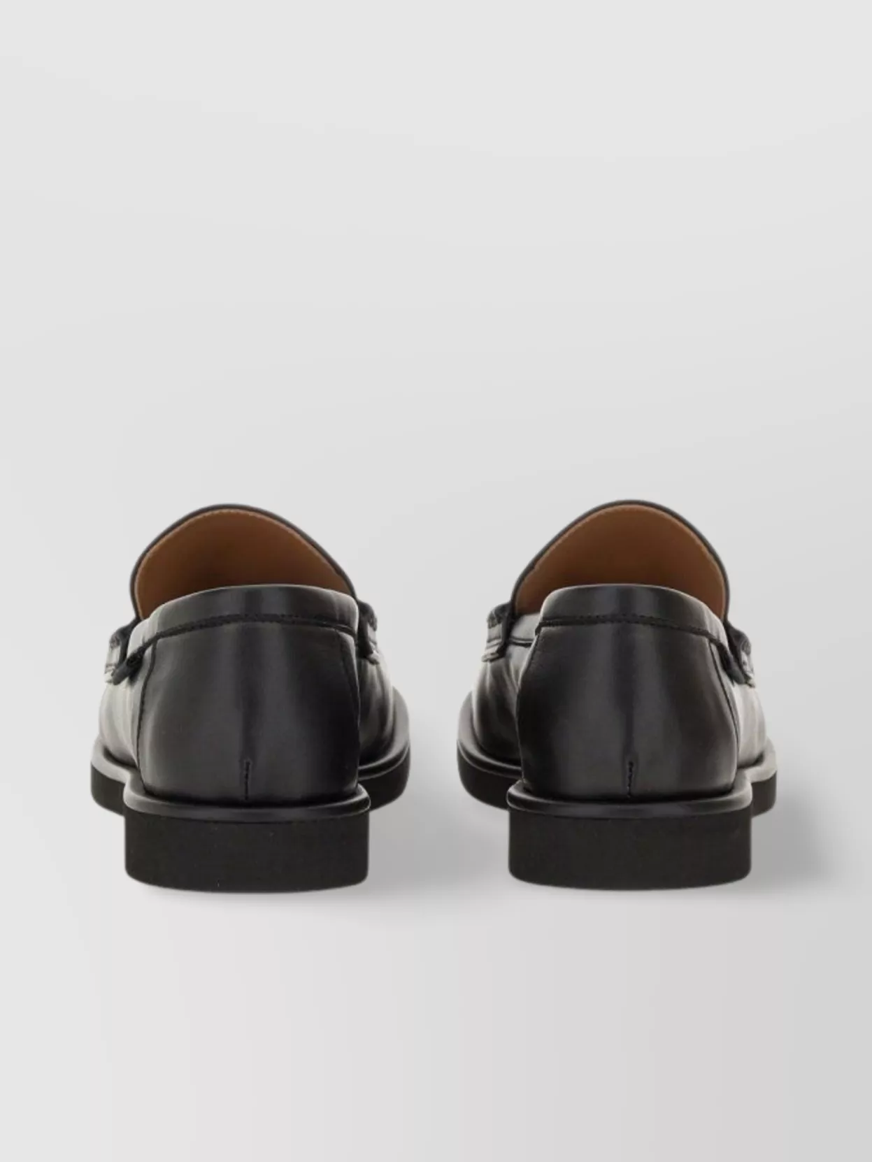 Stella Mccartney Loafers With Gold-Tone Detail And Square Toe