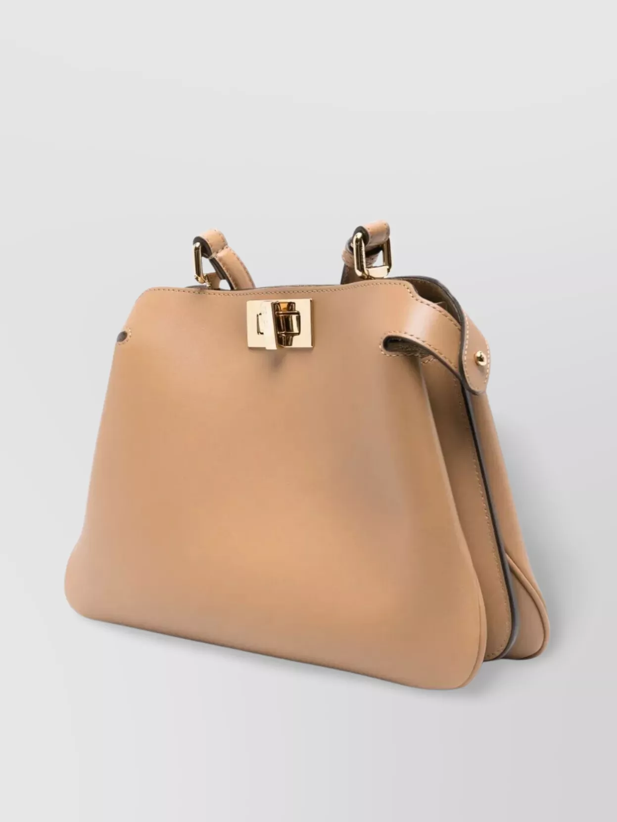 Fendi Soft Small Bag Adjustable Strap In Brown