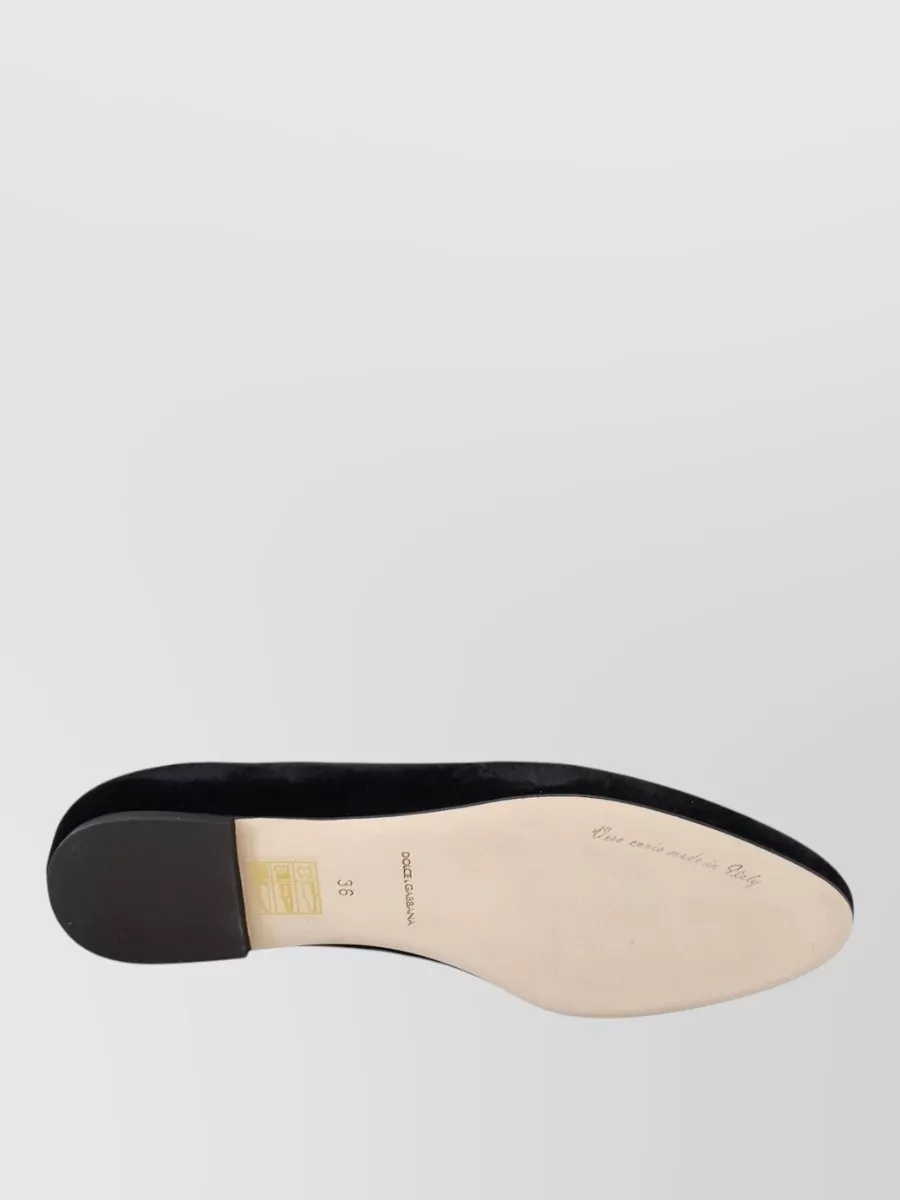 Dolce&Gabbana Silk Blend Slippers
