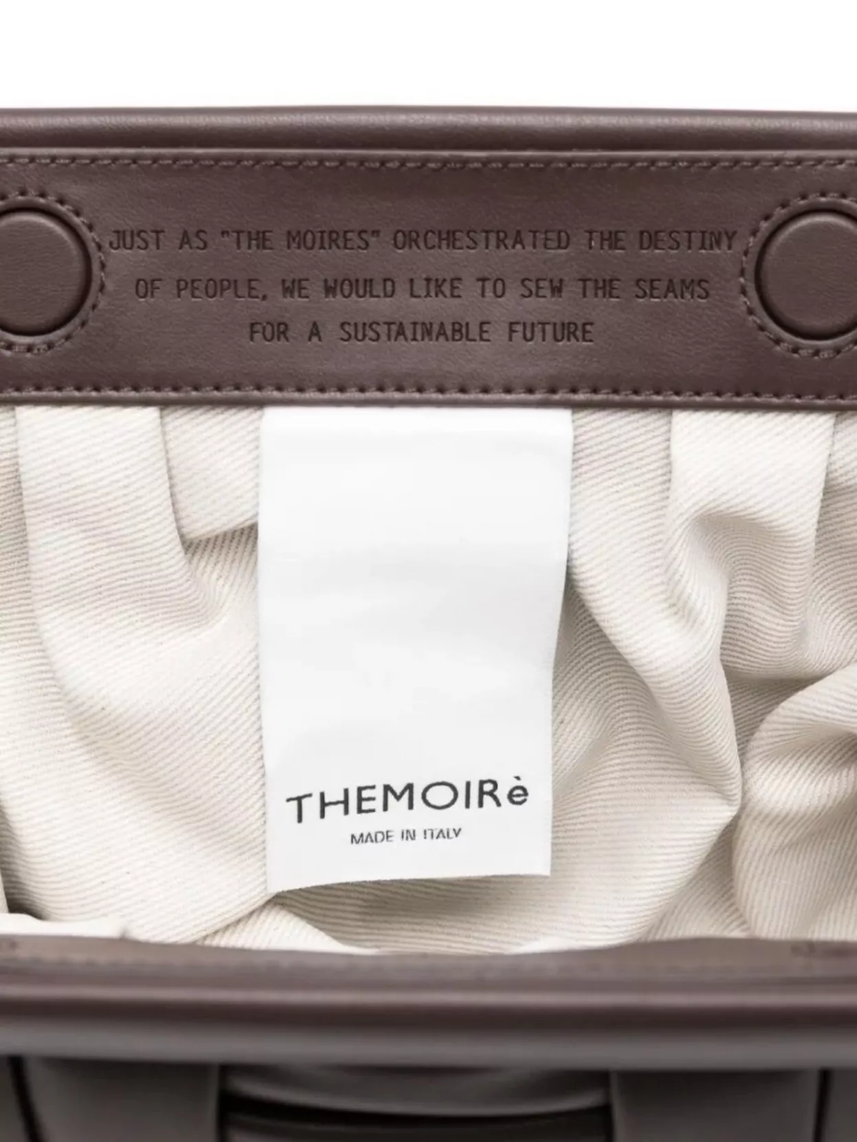 Themoiré Vegan Fabric Woven Clutch Bag