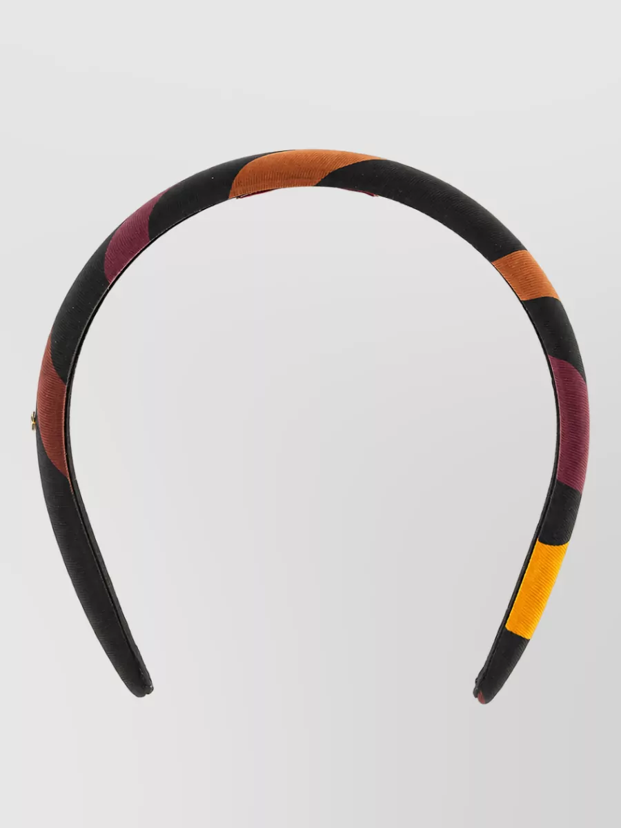 Pucci Silk marmo headband
