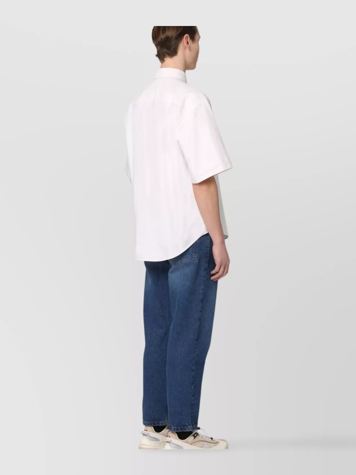 Dondup Stretch Cotton Jeans Roll-Up Cuffs
