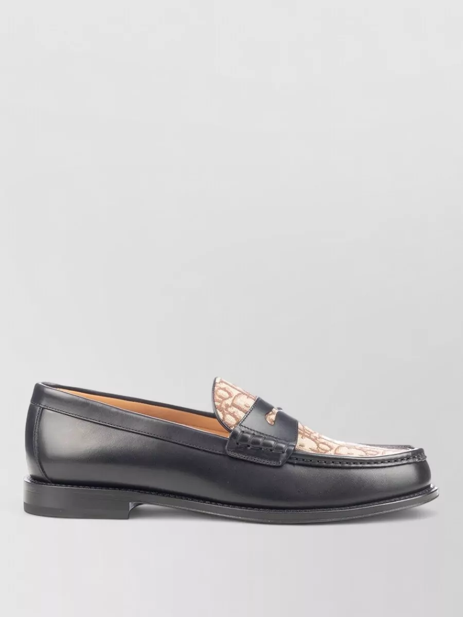 Christian Dior Leather Loafers