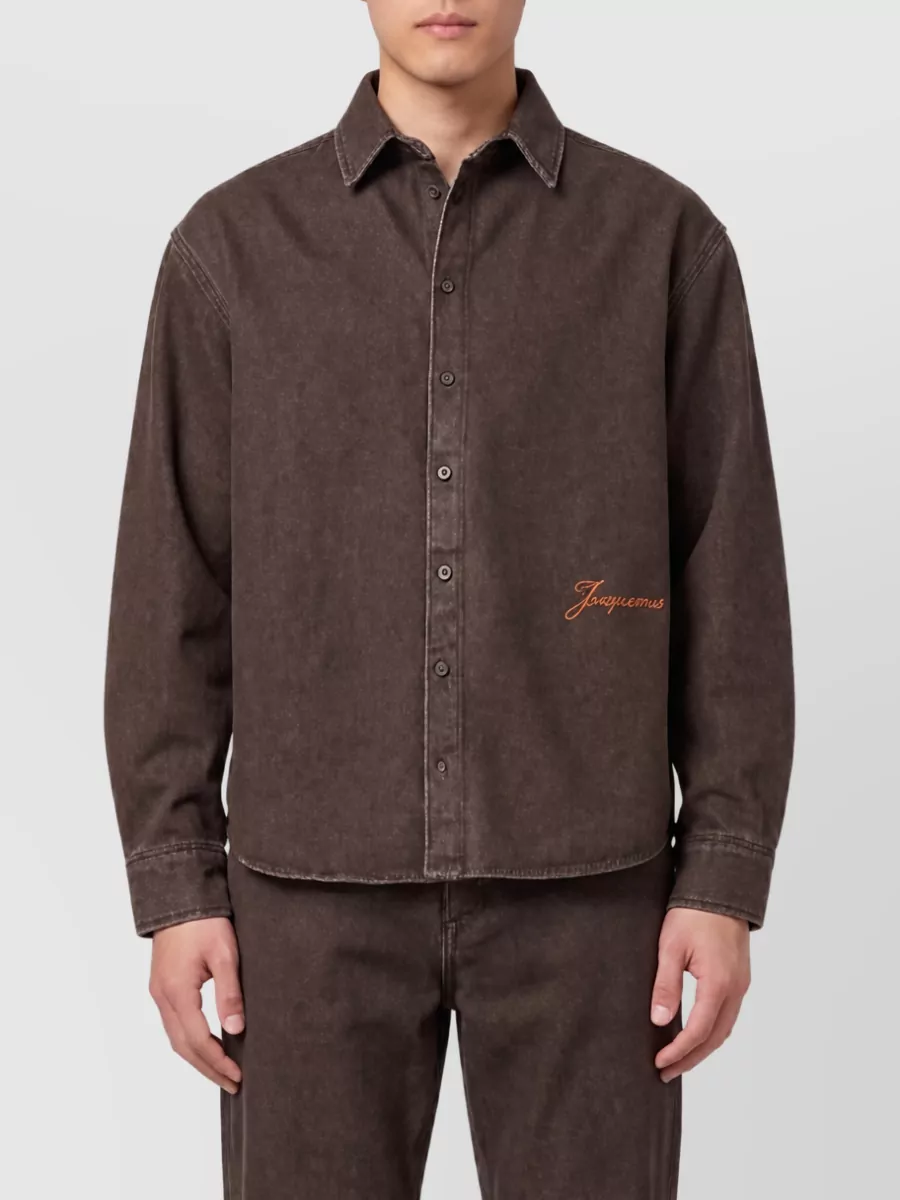 Jacquemus Denim regular-fit shirt