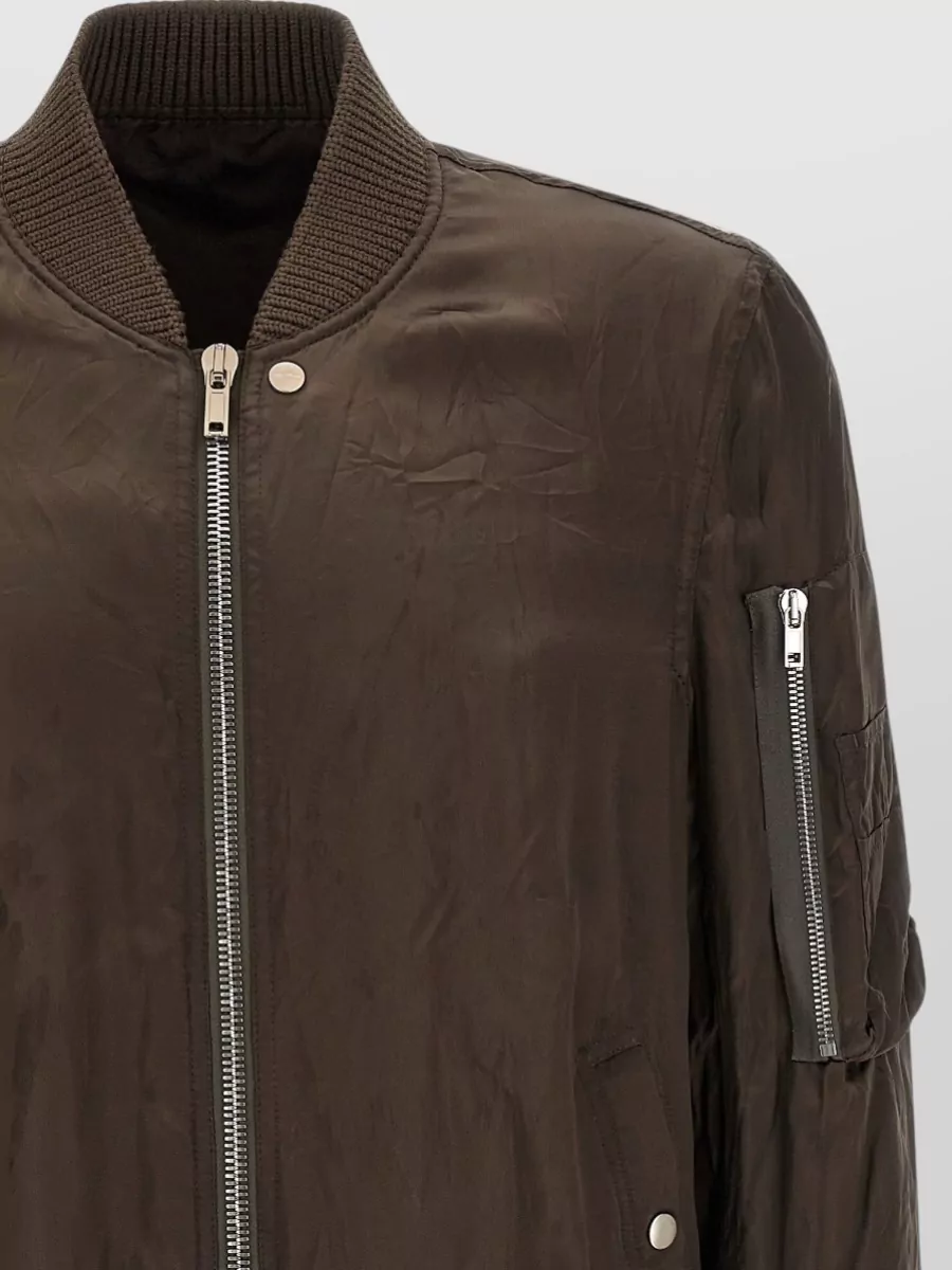 Rick Owens Ribbed Bomber Jacket