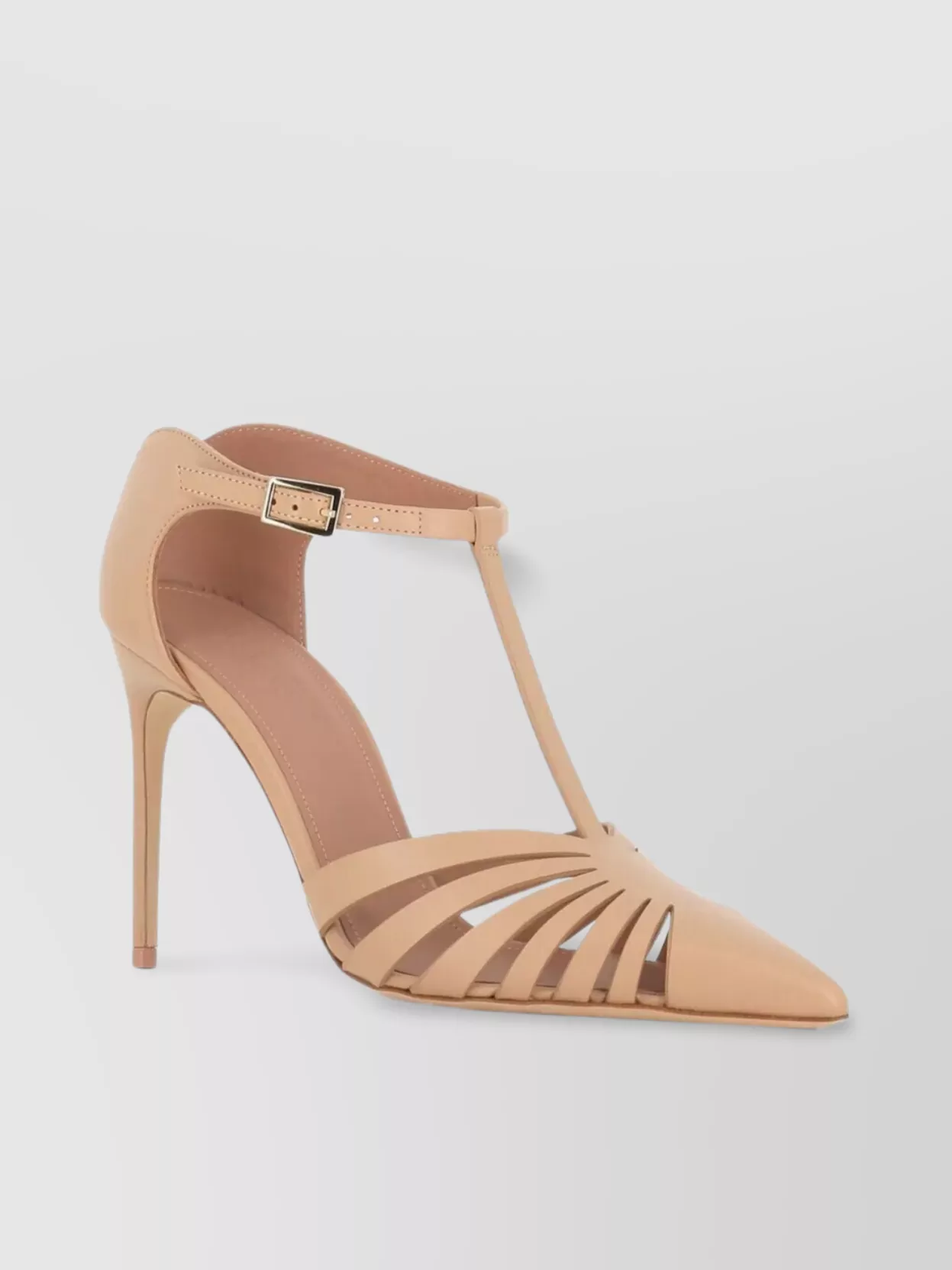 Malone Souliers Strappy T-Bar Stiletto Sandals
