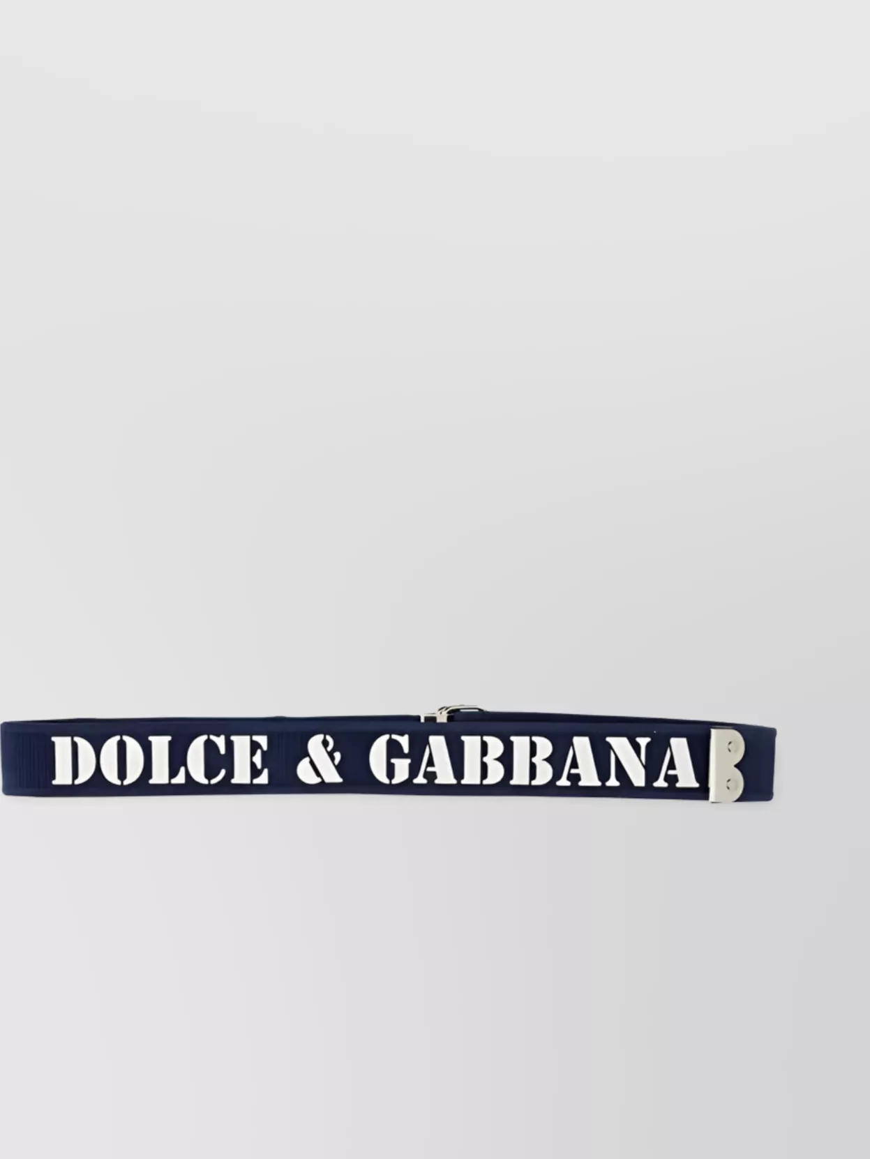 Dolce&Gabbana Logo Eyelet Adjustable Belt
