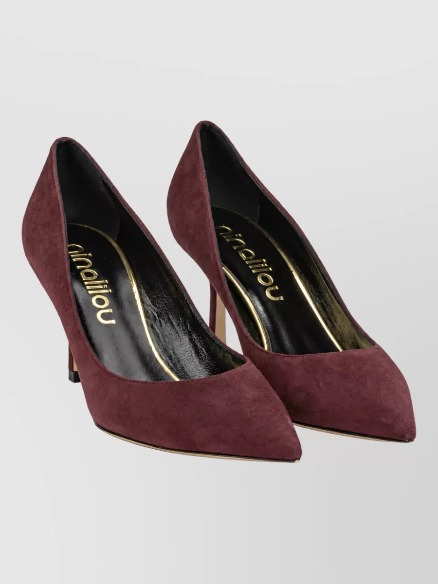 Ninalilou Suede Leather Pumps
