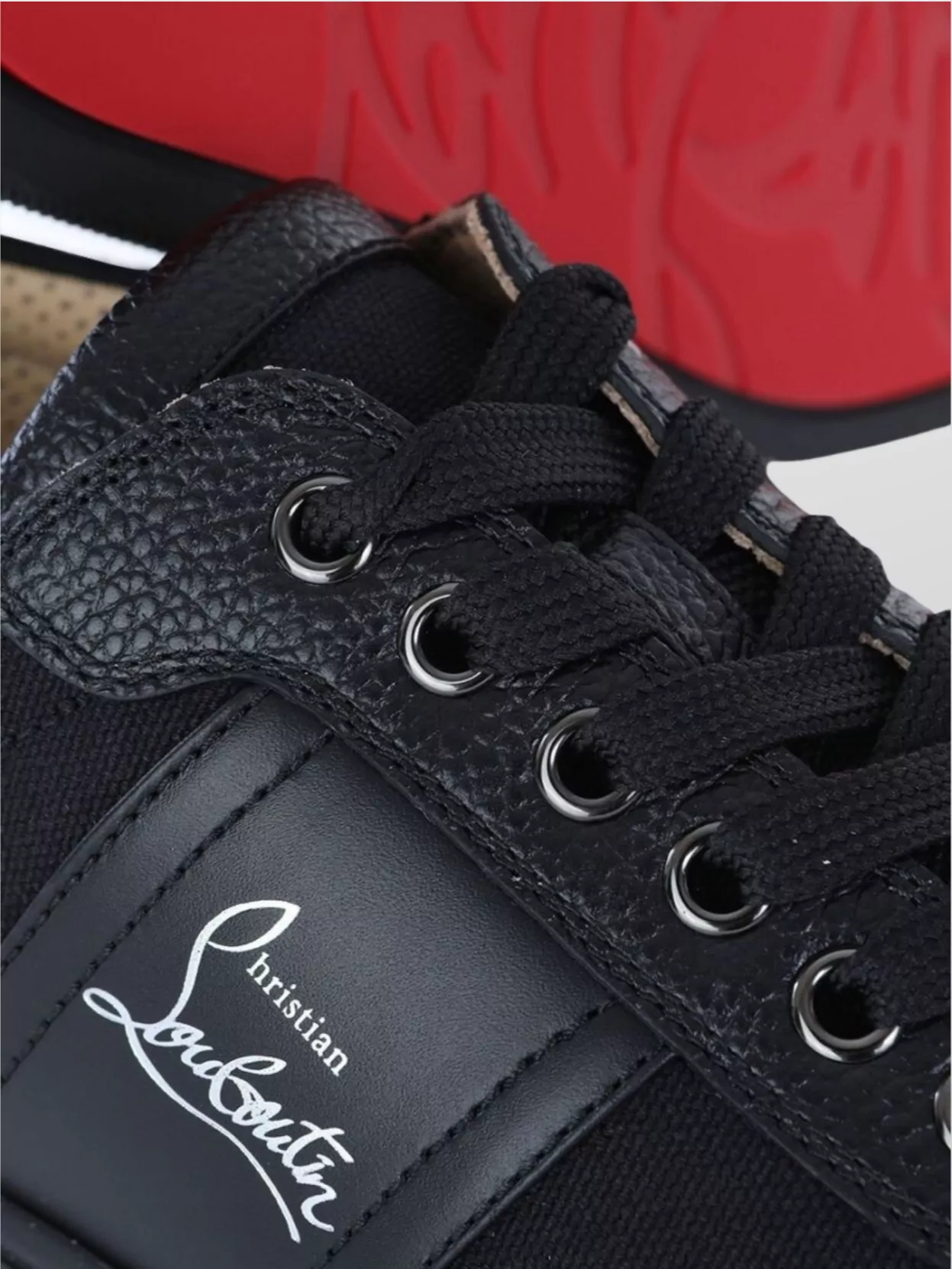 Christian Louboutin Low Top Sneakers Flat Sole