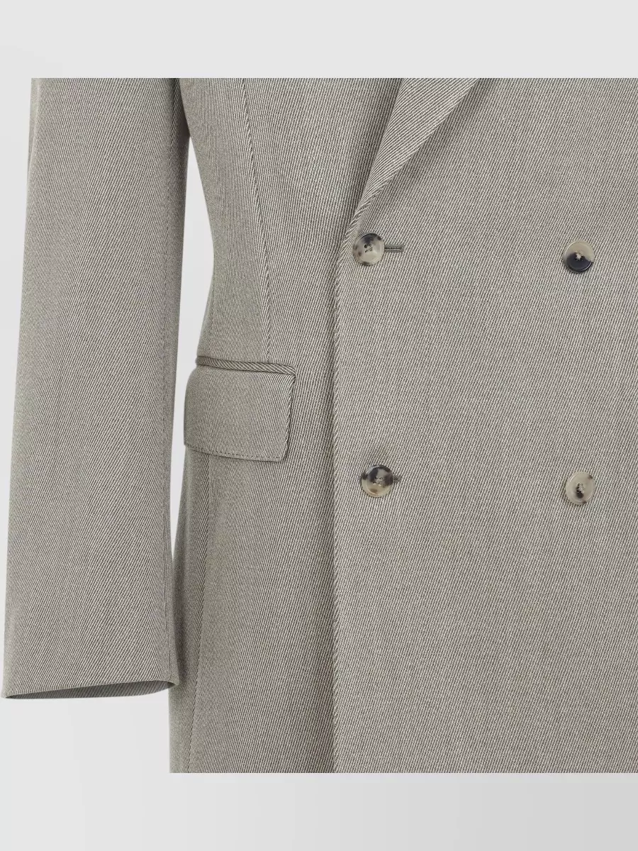 Celine Wool Double-Breasted Coat