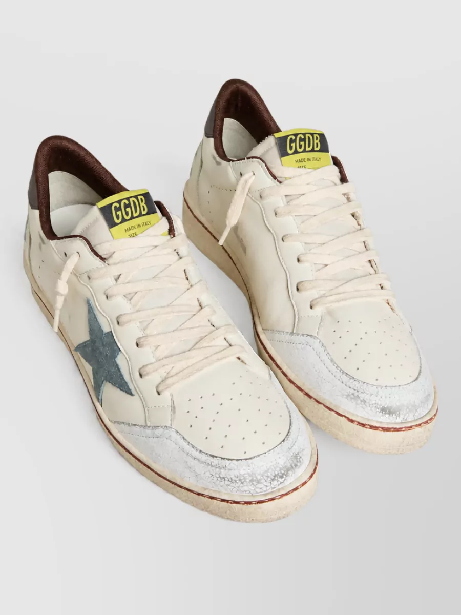 Golden Goose leather low-top sneakers