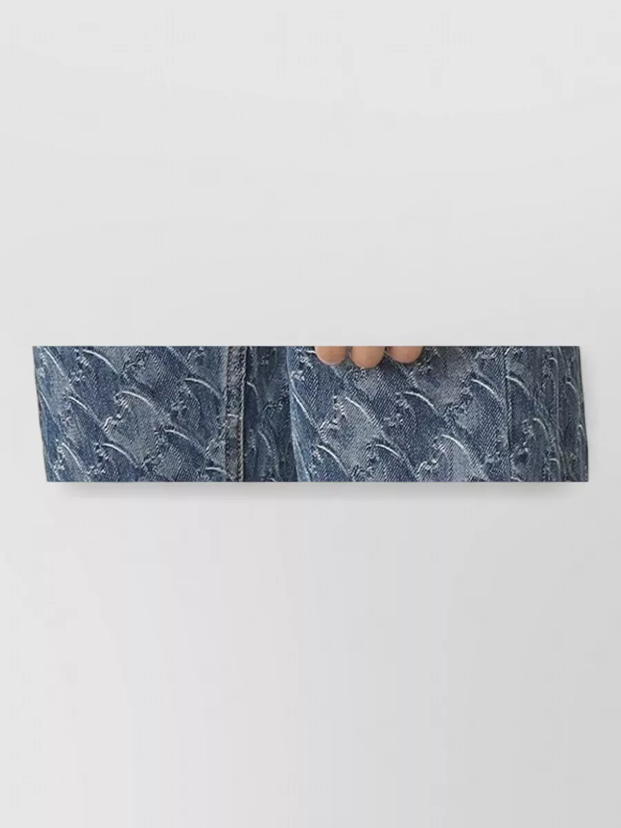 Lanvin Crew Neck Horse Jacquard Knit Sweater