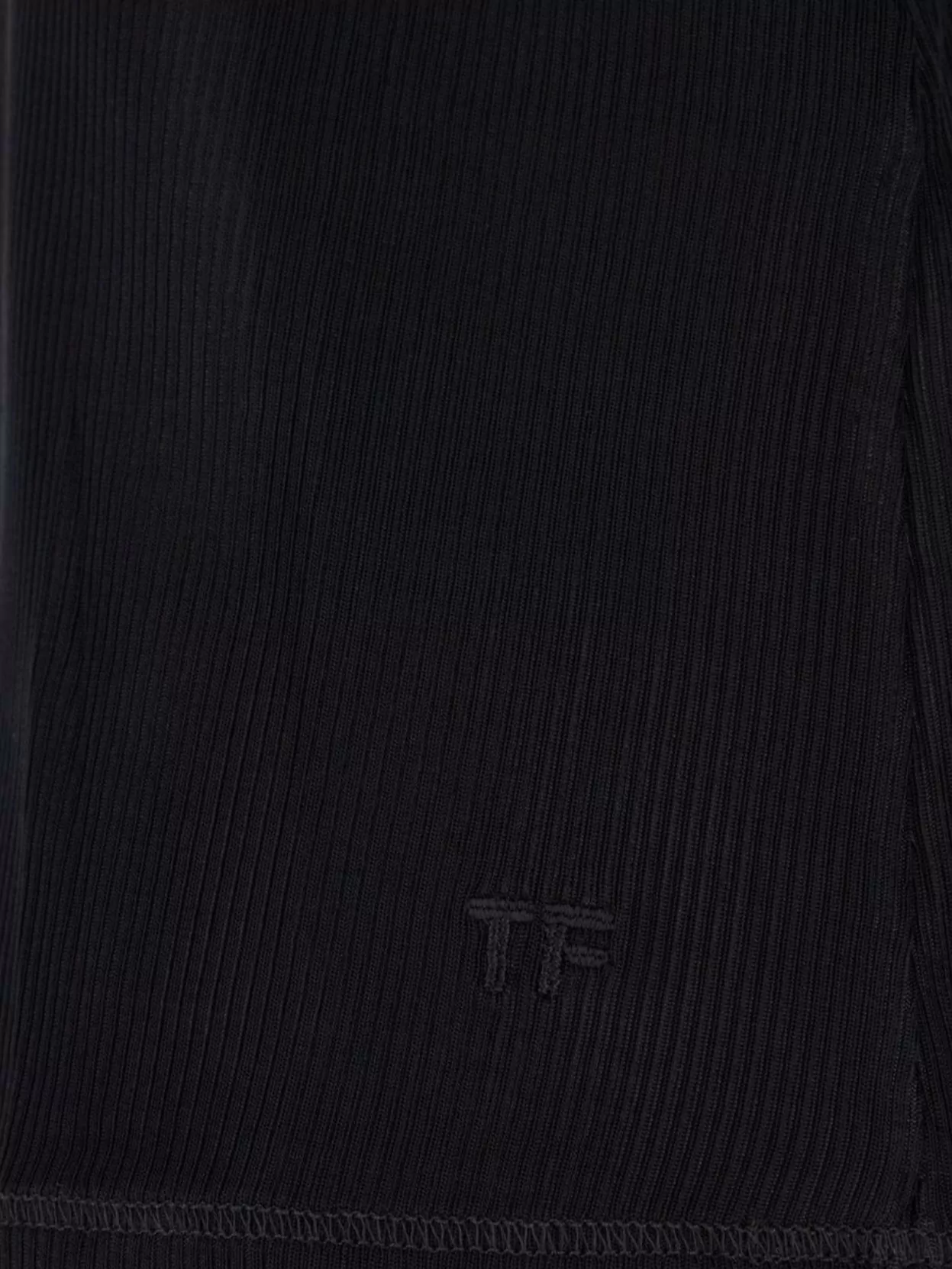 Tom Ford Cotton Blend Rib Jersey Tank Top