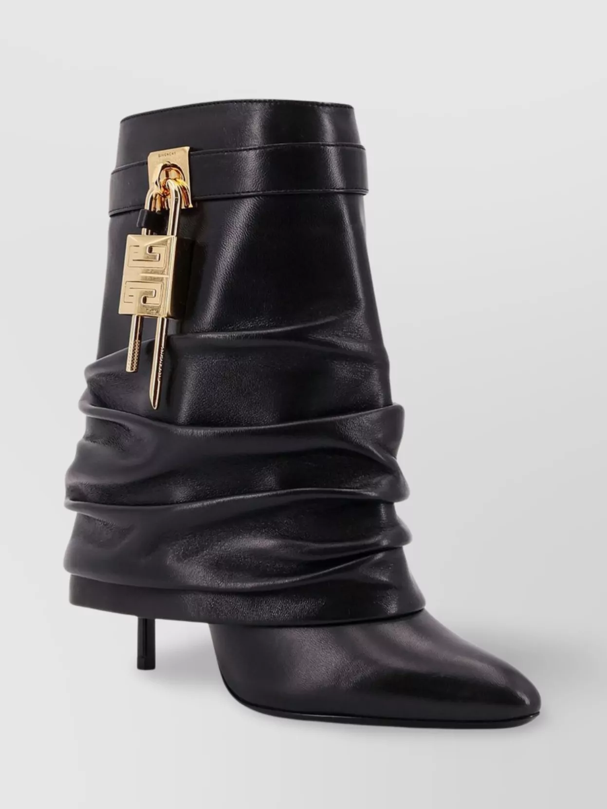 Givenchy Stiletto Ankle Boots Featuring Shark Lock