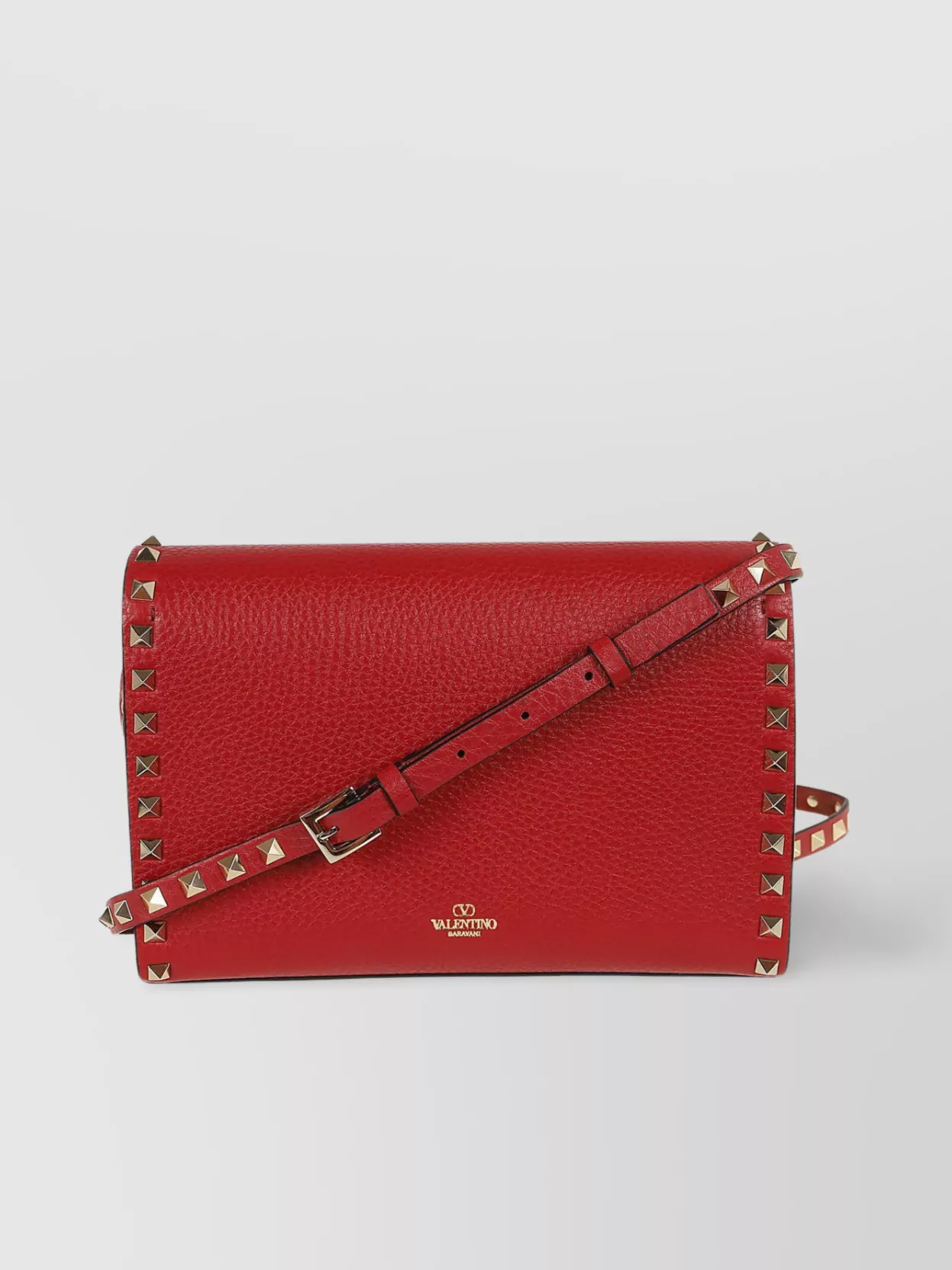 Valentino Garavani Small Studded Calfskin Shoulder Bag