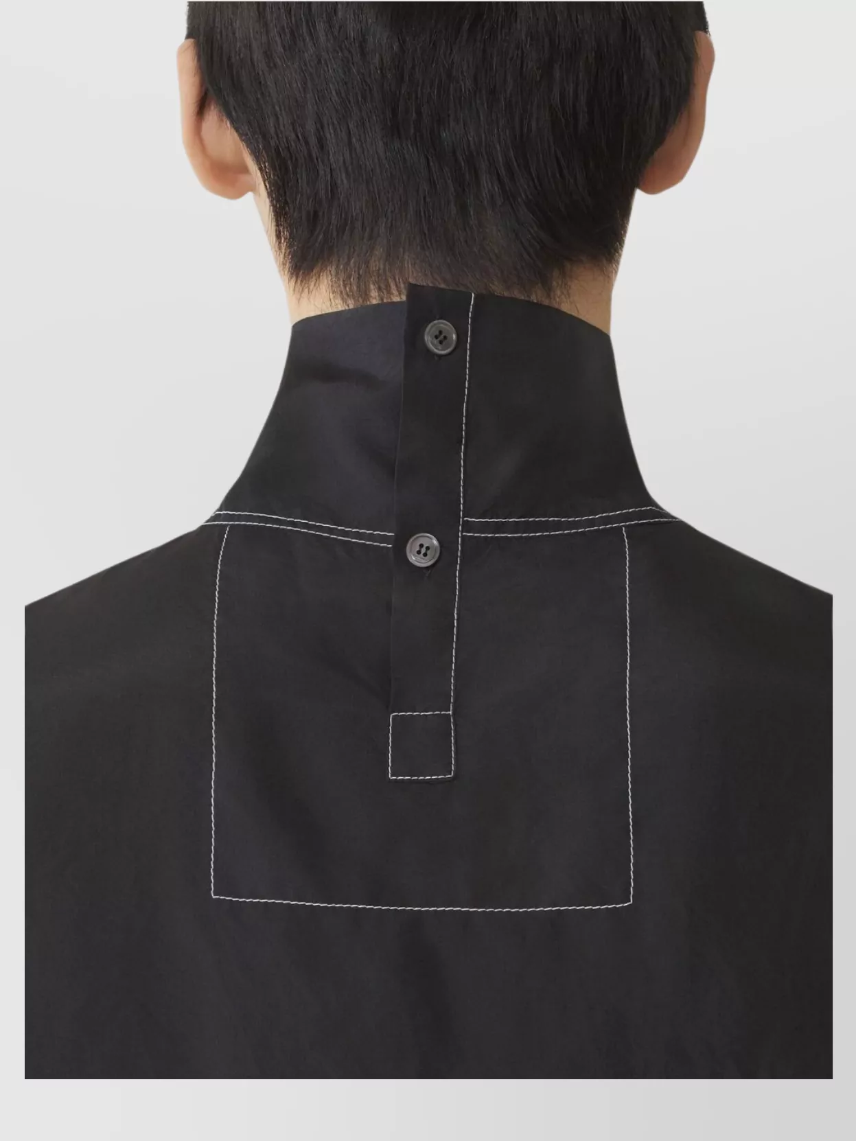 Lanvin High Collar Long Sleeve Knitwear With Buttons