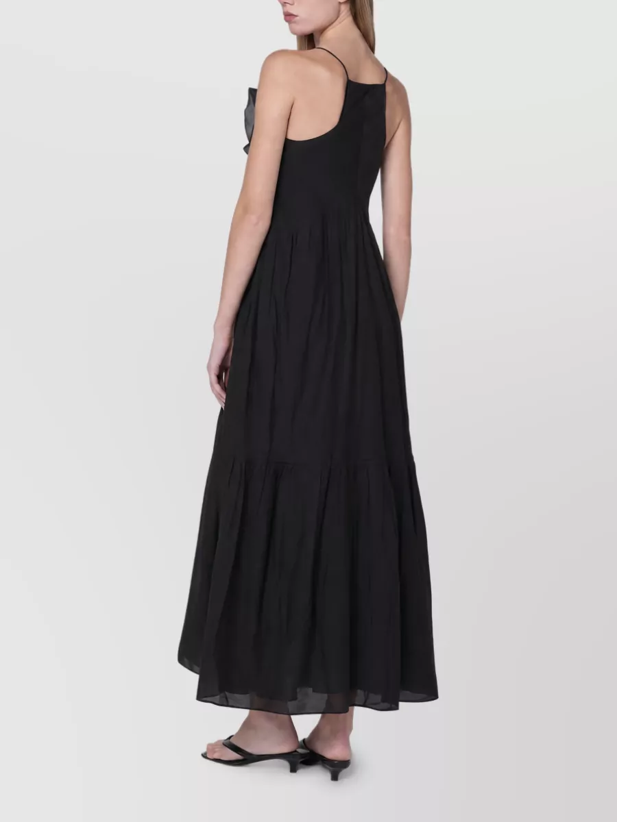 Isabel Marant Ruffled V-Neck Maxi Dress