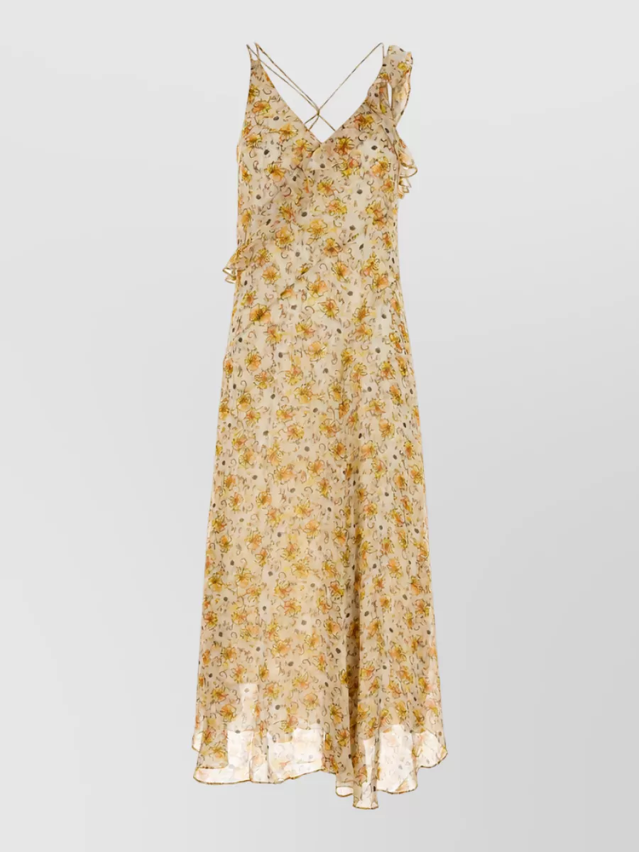 Isabel Marant Etoile Printed chiffon midi dress