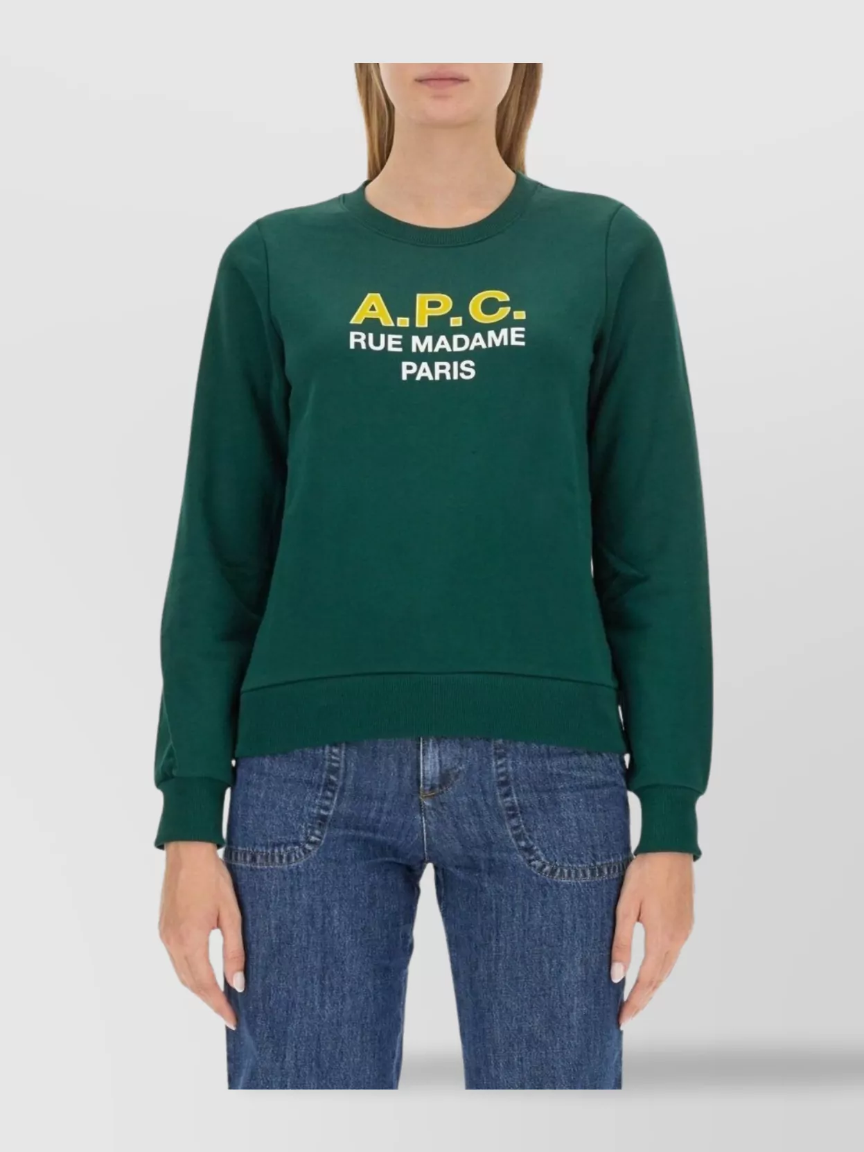 A.p.c. Logo Crew Neck Knitwear