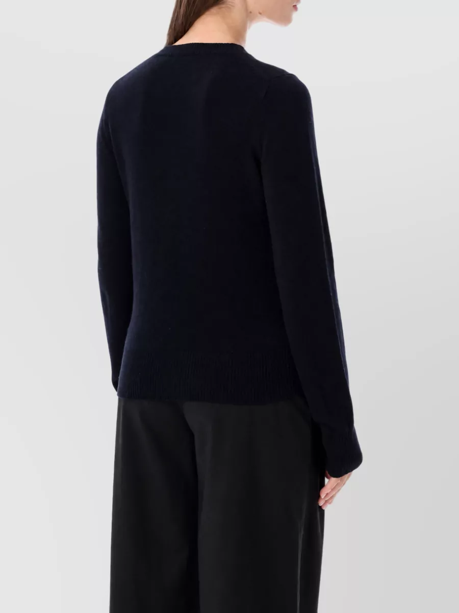 Rhea Costa Cashmere Wool Crewneck Sweatshirt