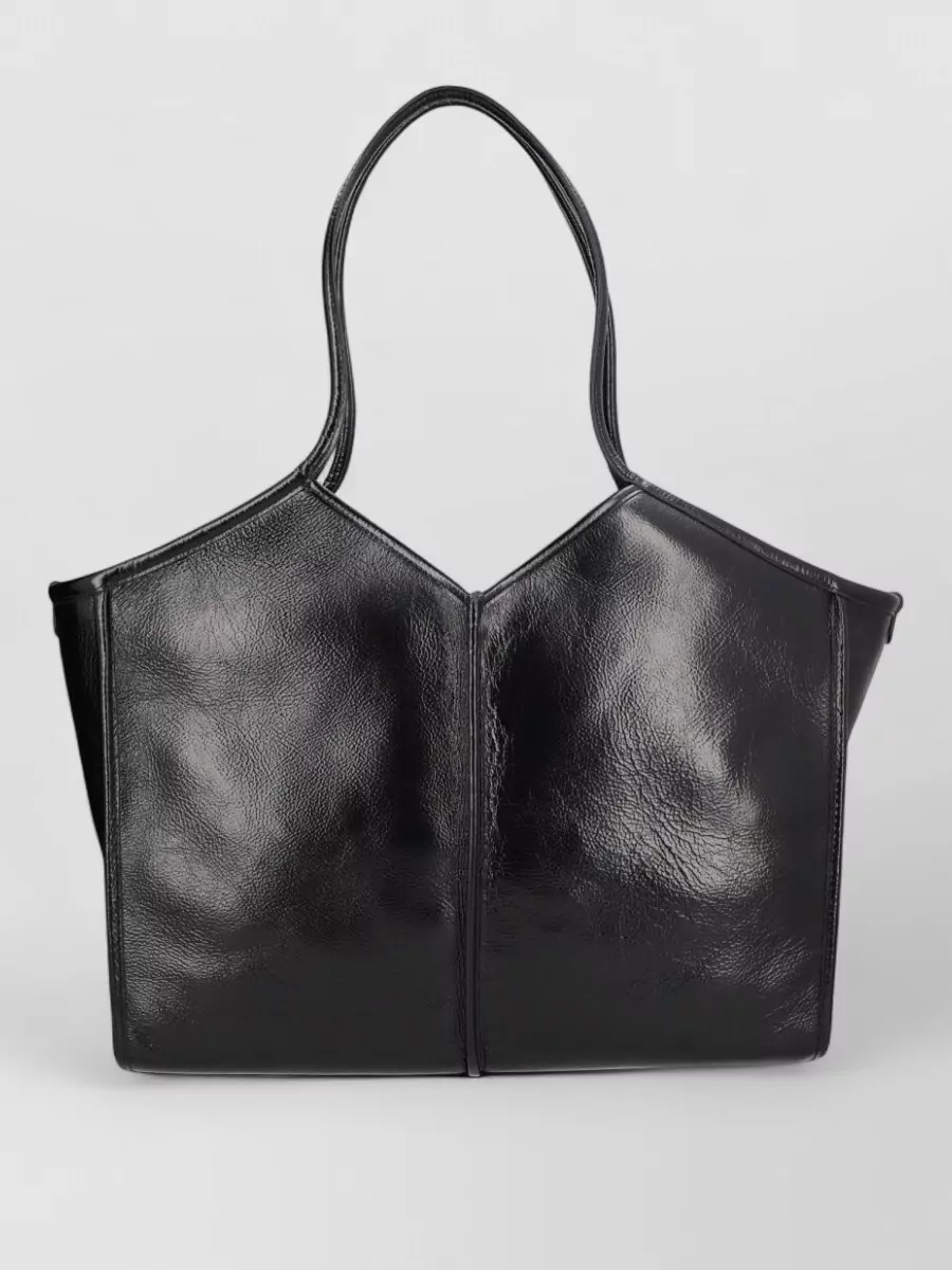 Hereu leather tote bag