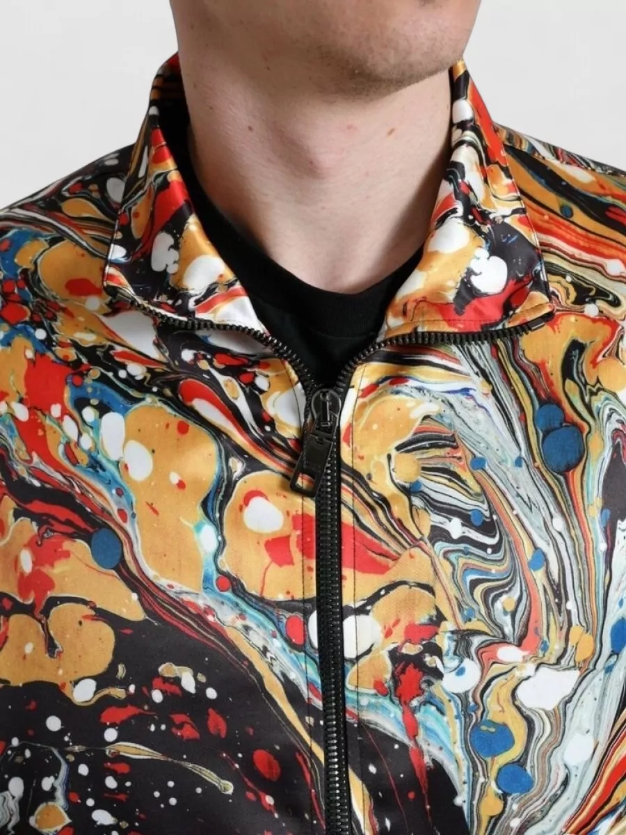 Dolce&Gabbana Printed Bomber Jacket