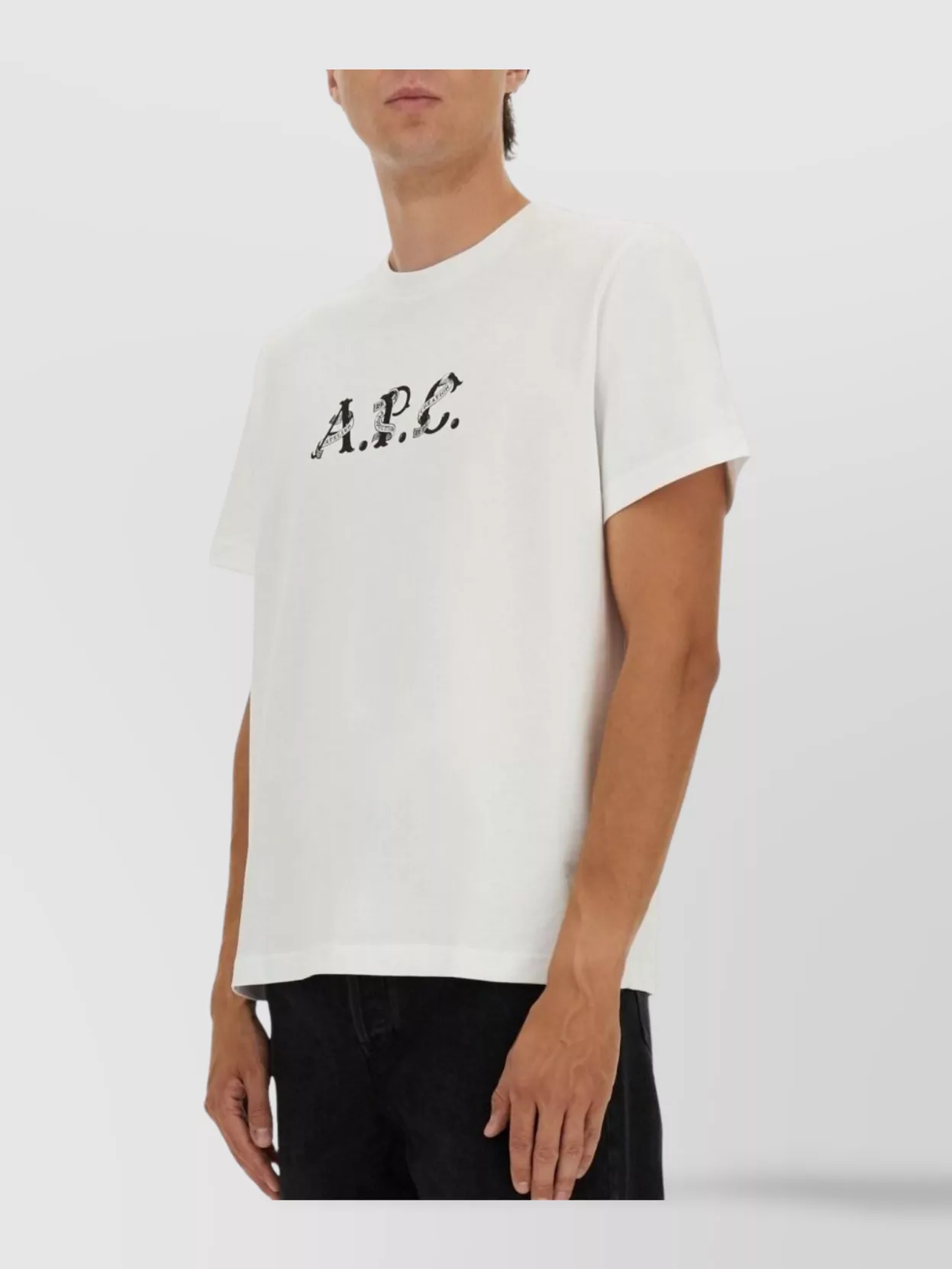 A.p.c. Regular Fit Short Sleeve Crew Neck T-Shirt