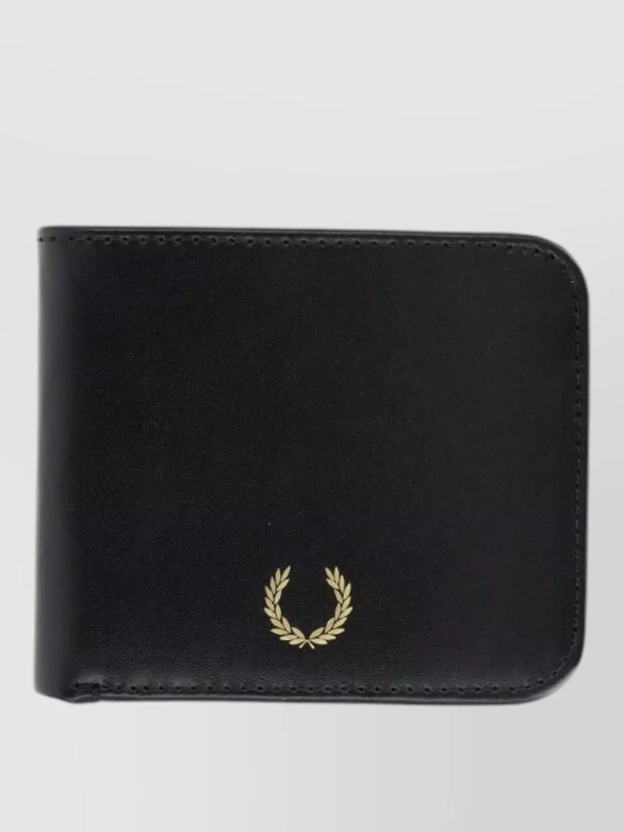 Fred Perry leather bifold wallet