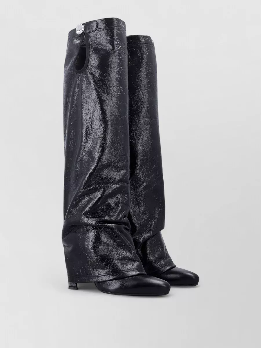 The Attico Leather Knee-High Boots
