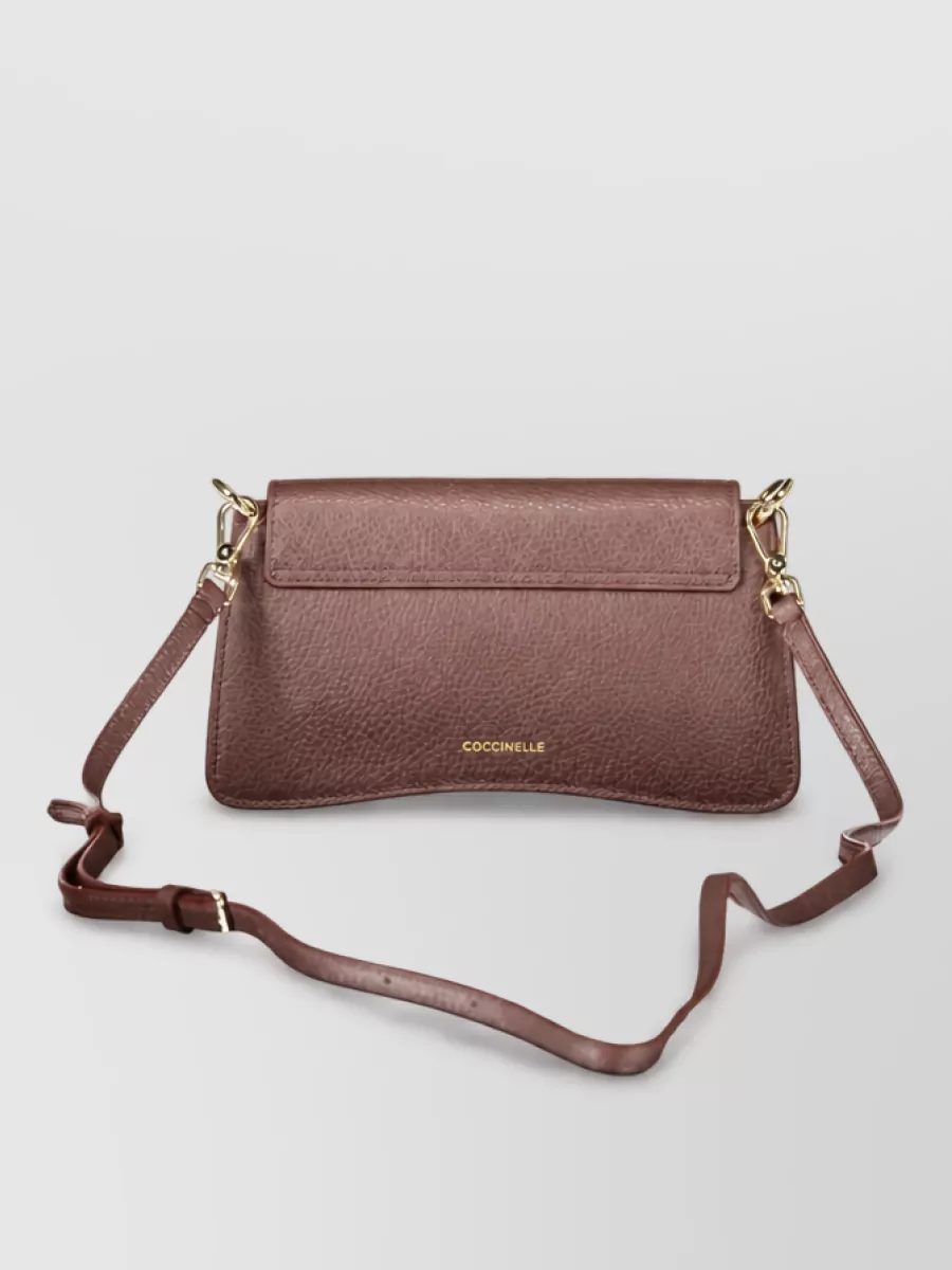 Coccinelle leather clutch bag