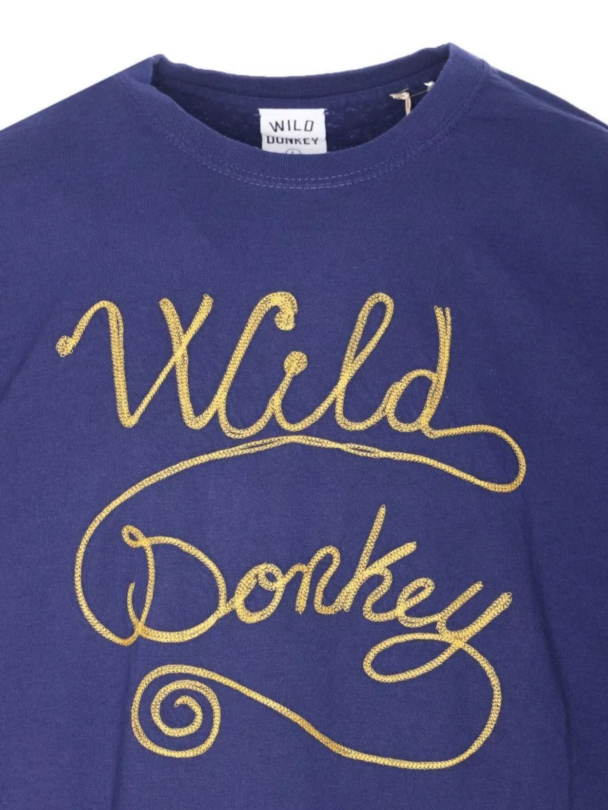 Wild Donkey Graphic Print Crewneck Short Sleeve T-Shirt