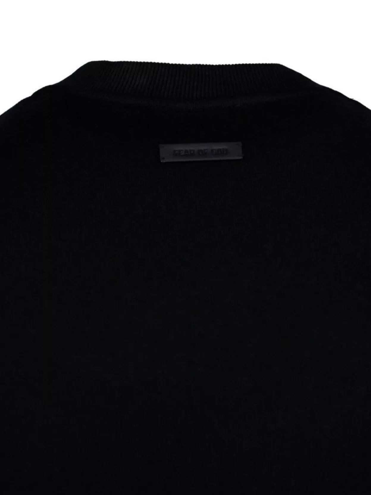 Fear Of God Crew Neck Sweater Ribbed Cuffs