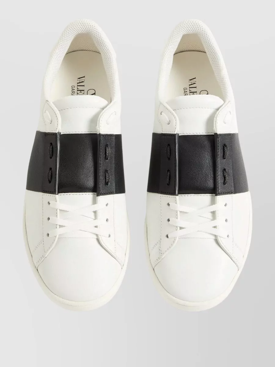 Valentino Garavani Leather Low-Top Sneakers