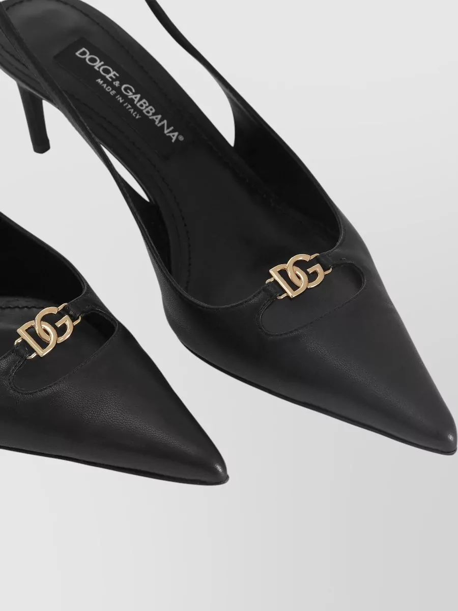 Dolce&Gabbana Slingback Pumps Pointed Toe Stiletto Heel