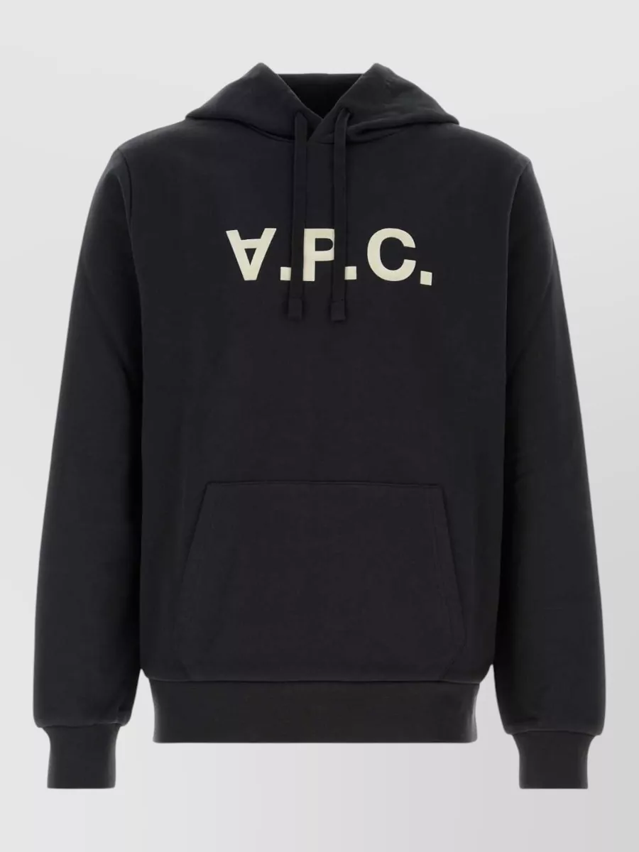 A.P.C. logo-print hoodie