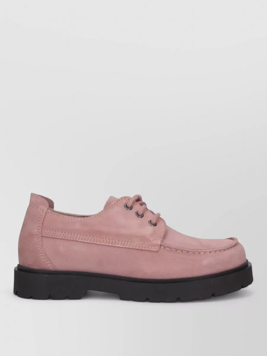 Birkenstock leather lace-up shoes