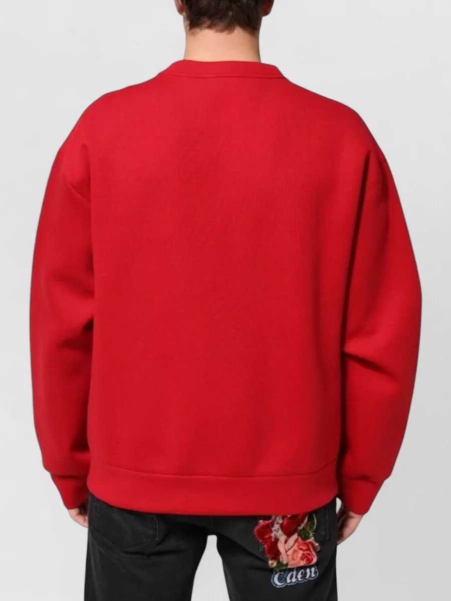 Dolce&Gabbana Logo-Print Crew-Neck Sweatshirt