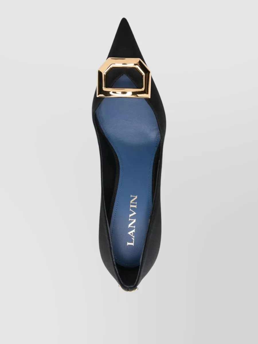Lanvin Silk High Heel Pumps