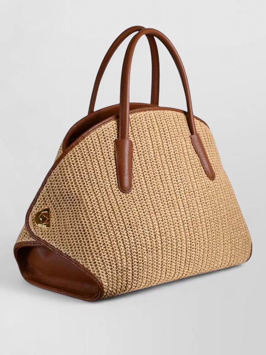 Coccinelle Straw Tote Bag