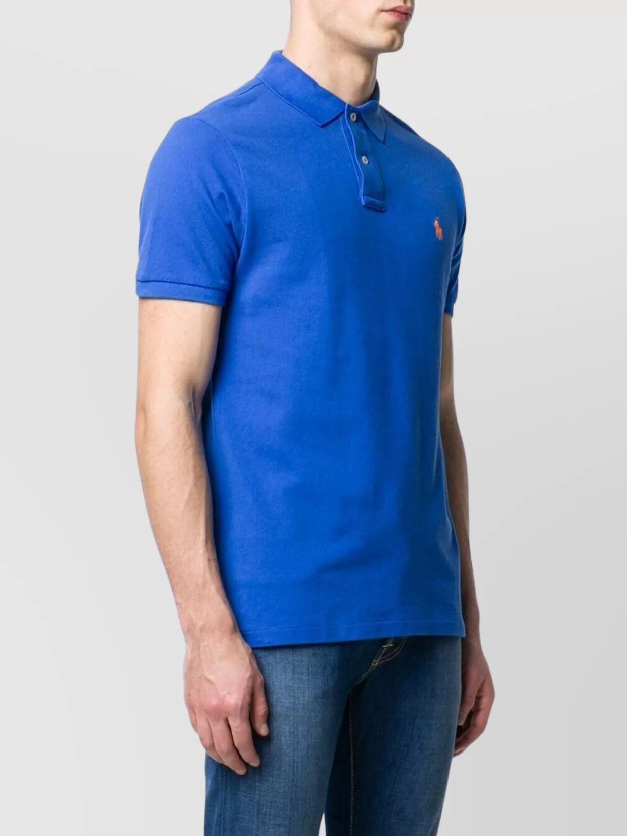 Ralph Lauren Polo Shirt With Short Sleeves And Collar