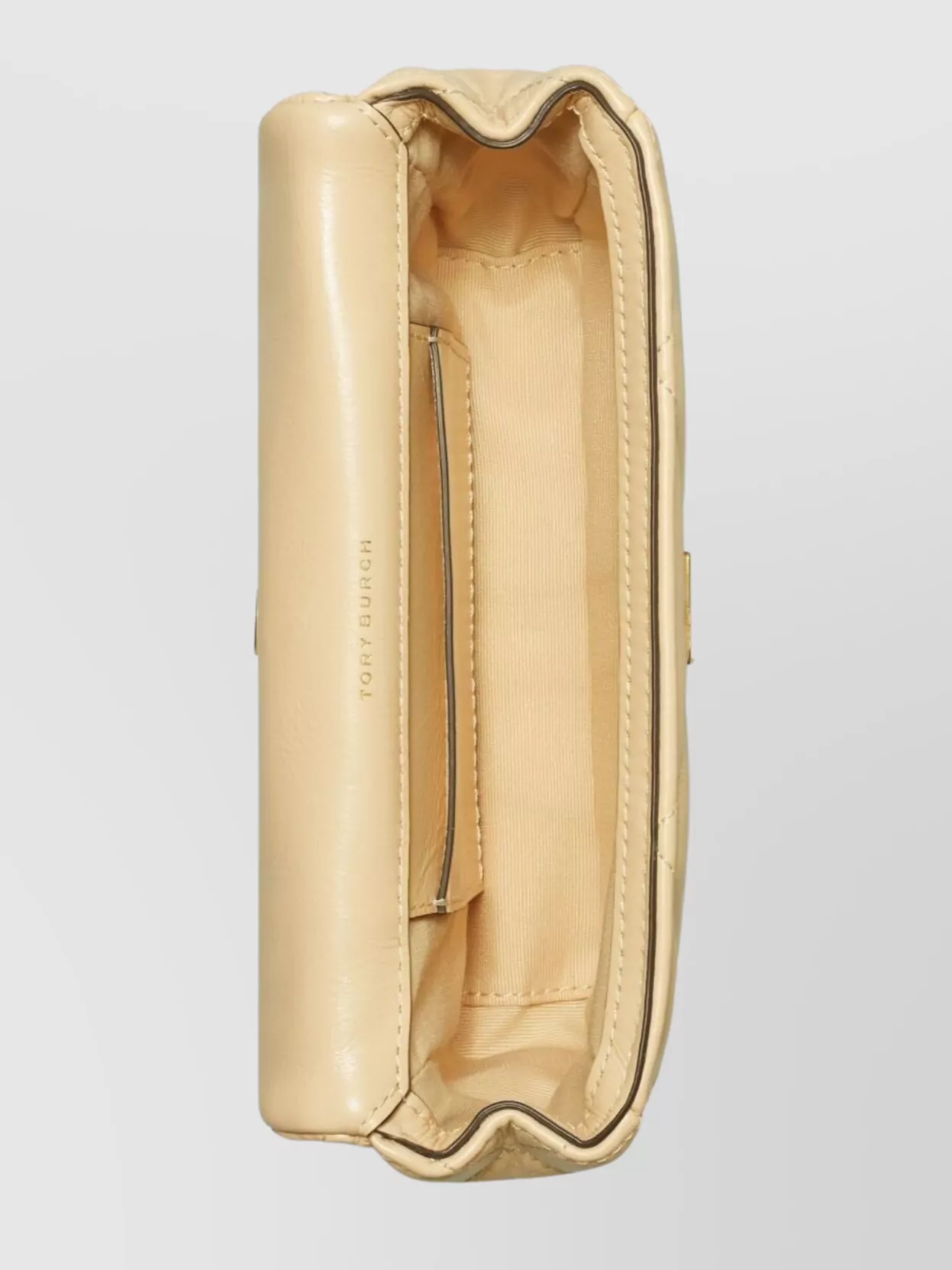 Tory Burch Mini Leather Shoulder Bag With Diamond Quilting