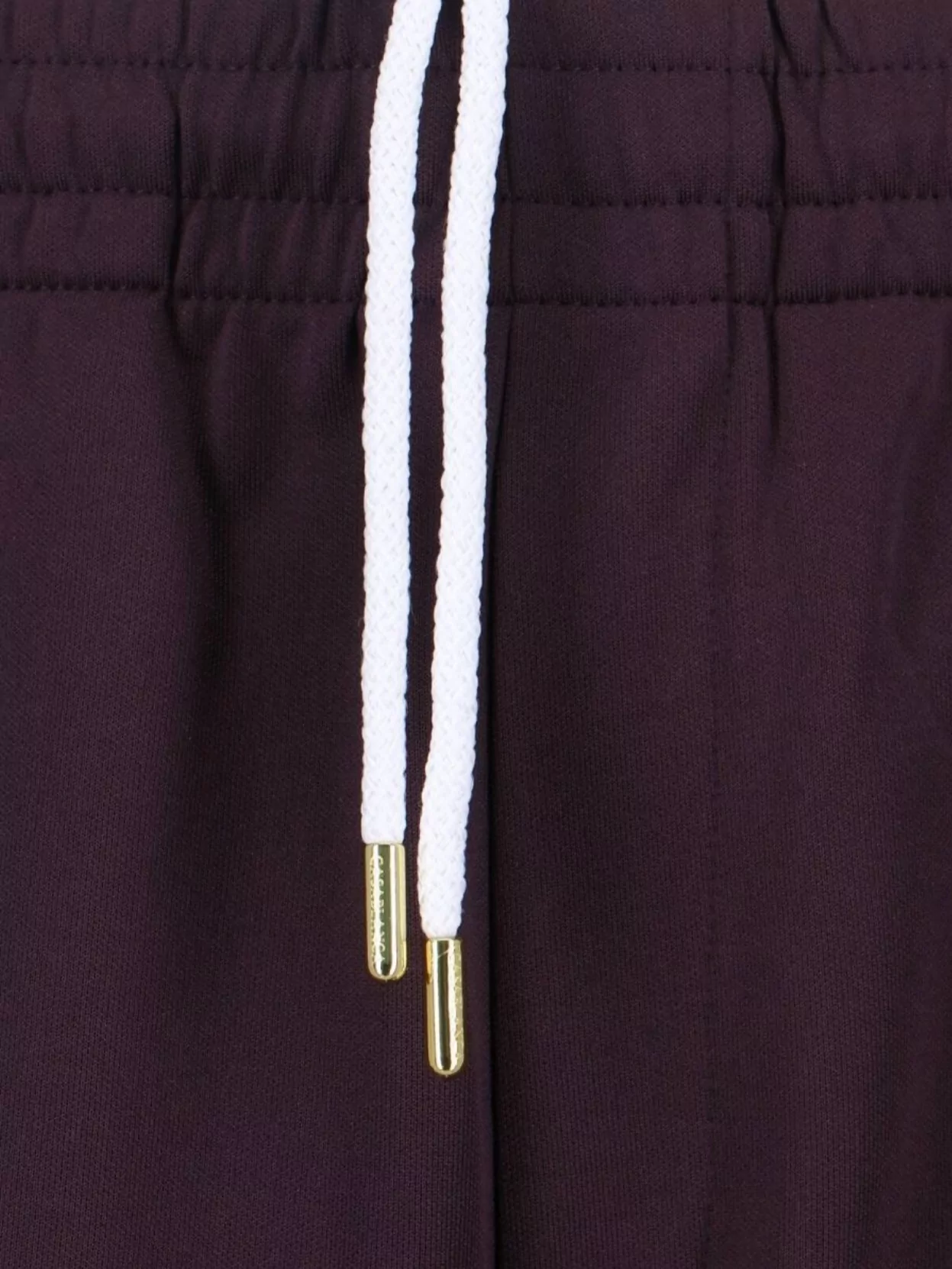 Casablanca Straight Trousers With Elastic Waistband And Side Stripe