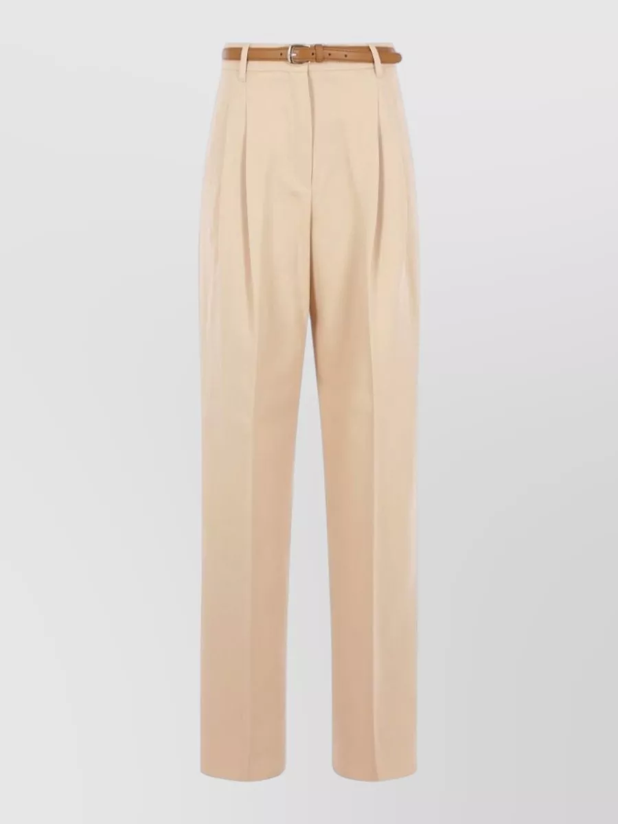S Max Mara straight-leg tailored trousers
