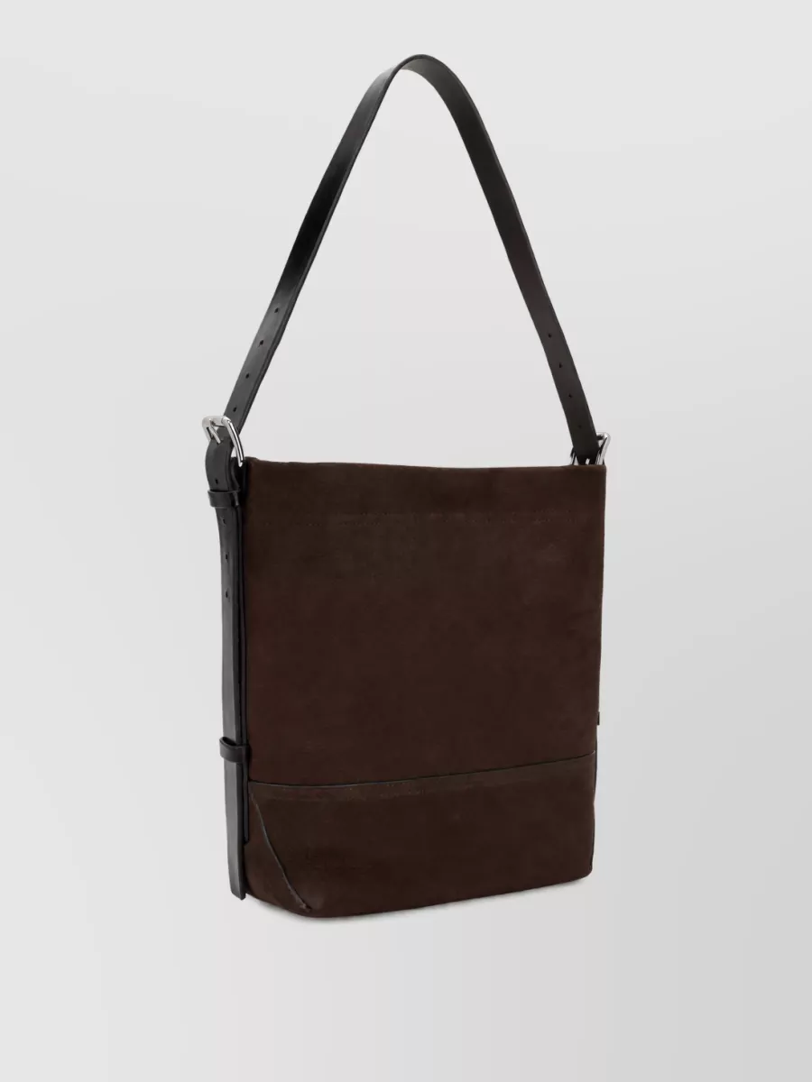 Lemaire leather bucket bag