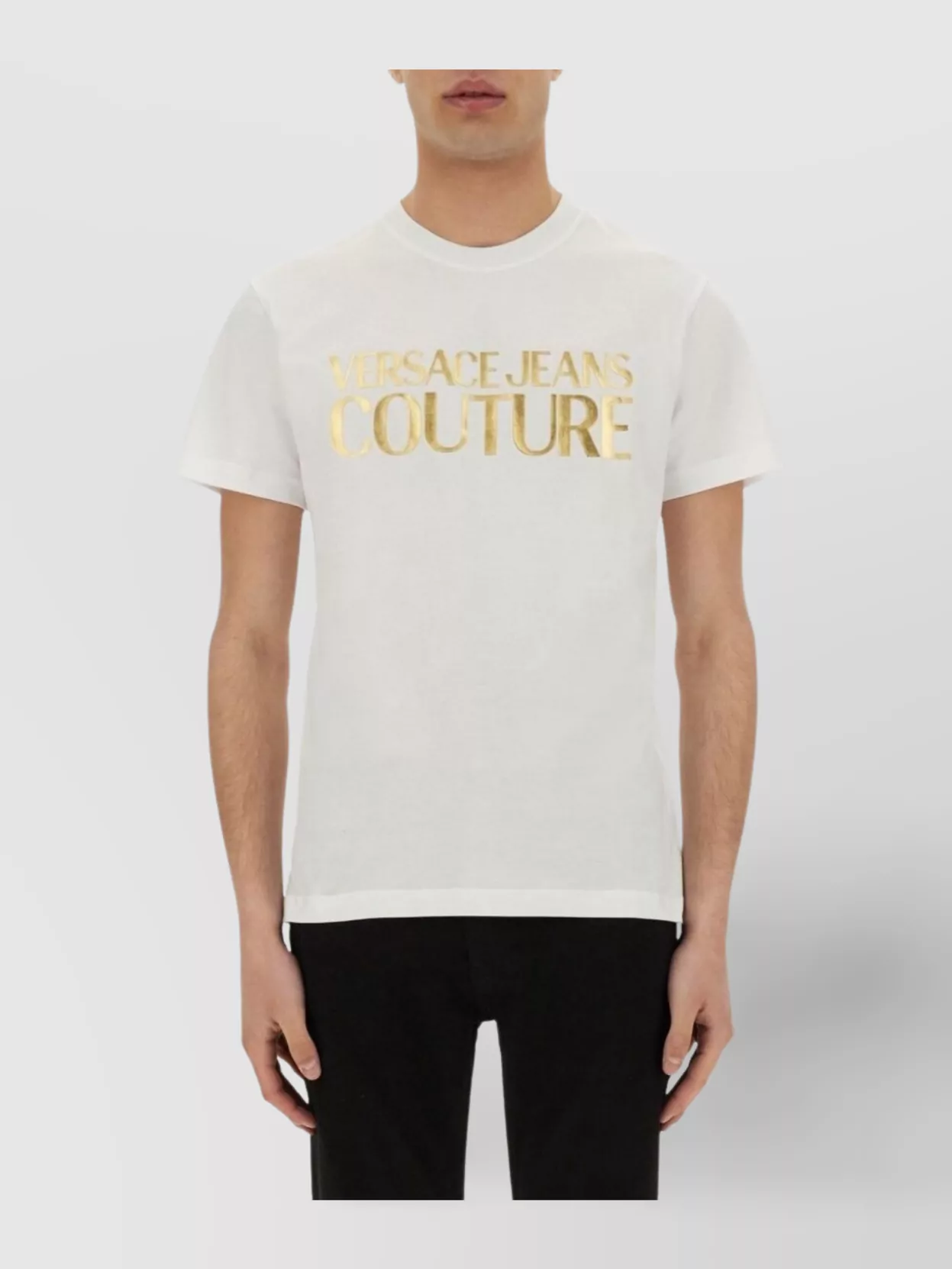Versace Jeans Couture Logo Crew Neck T-Shirt