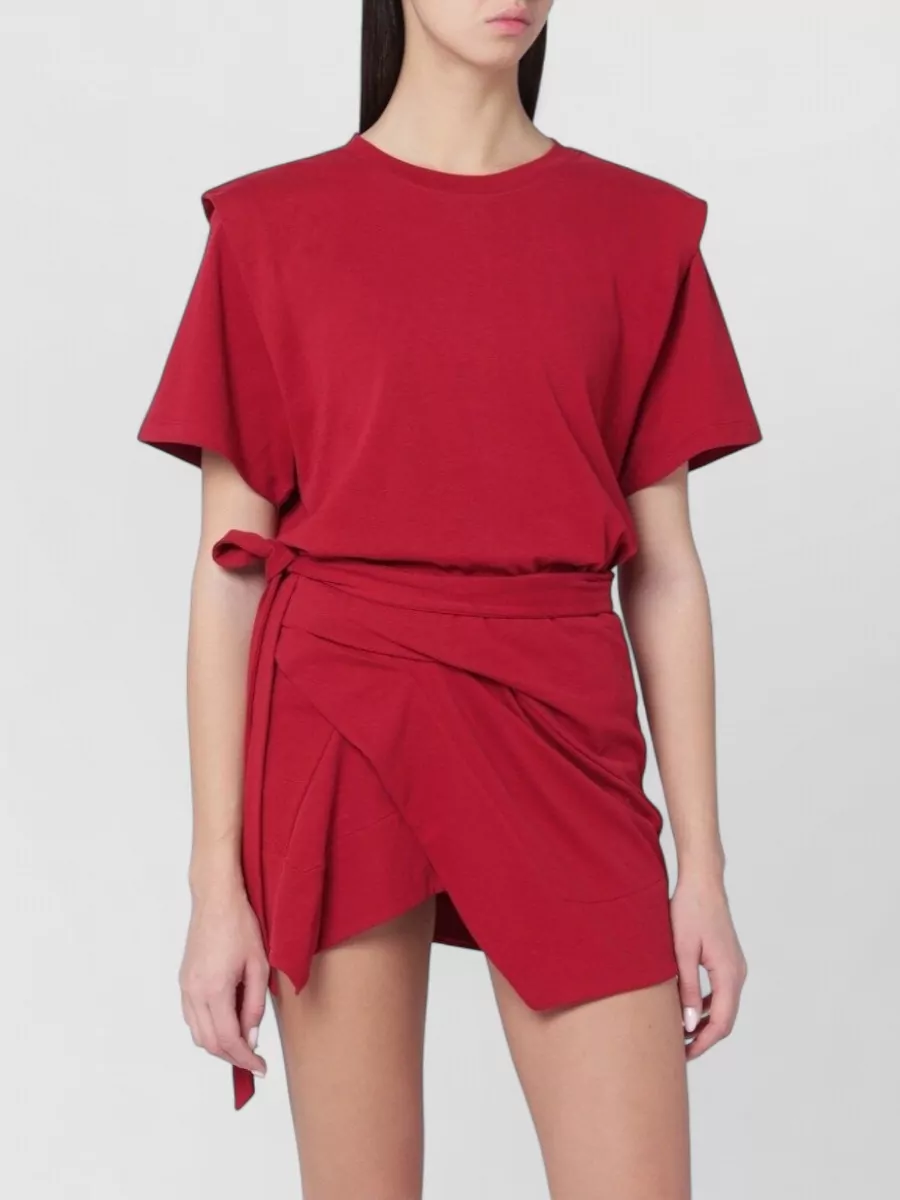 Isabel Marant Cherry coloured zelitos cotton t shirt