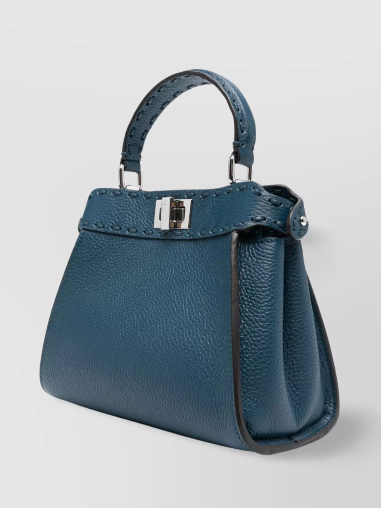 Fendi Mini Peekaboo Shoulder Bag With Adjustable Strap